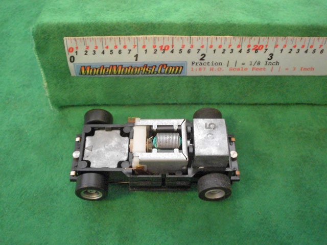 Top view of Tyco US1 Electric Trucking HO Dump Truck Chassis