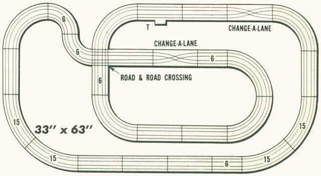Intersection Track HO Layout 20