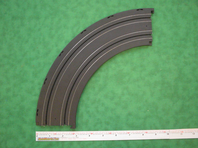AURORA AFX TOMY 9" R CURVE TRACK 229 MM 1/8 CIRCLE #503350 *** 4 Details about   *** 